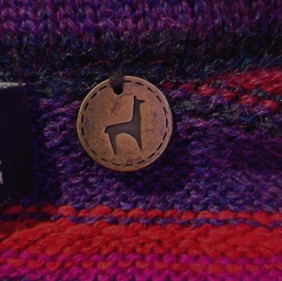 Peruvian Connection Striped Open Duster - Picture 7 of 11